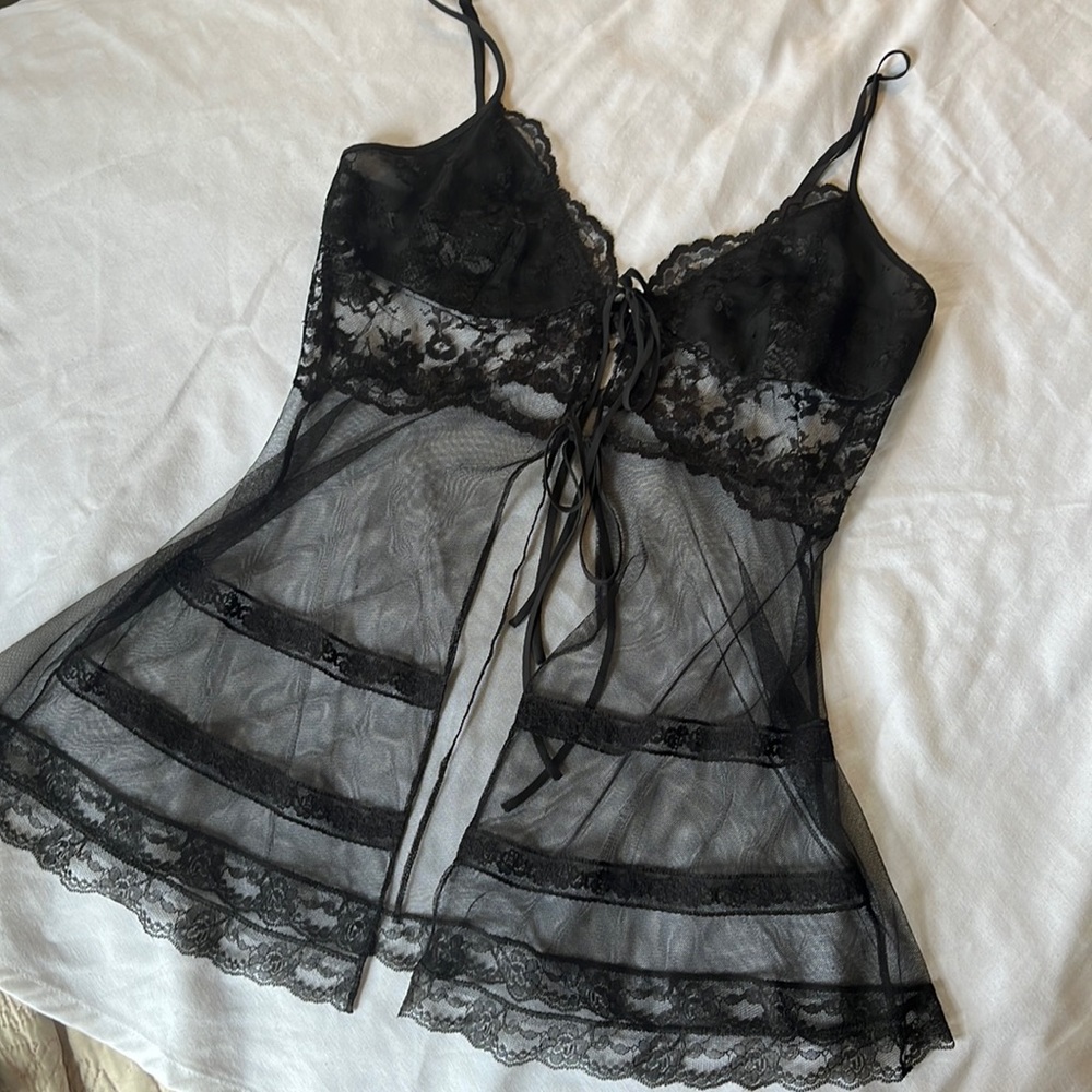 Vintage Victoria’s Secret tie top